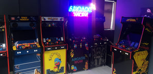 Multi-game full size arcade machines