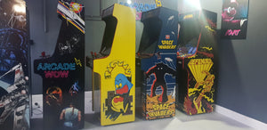 Retro arcade machines