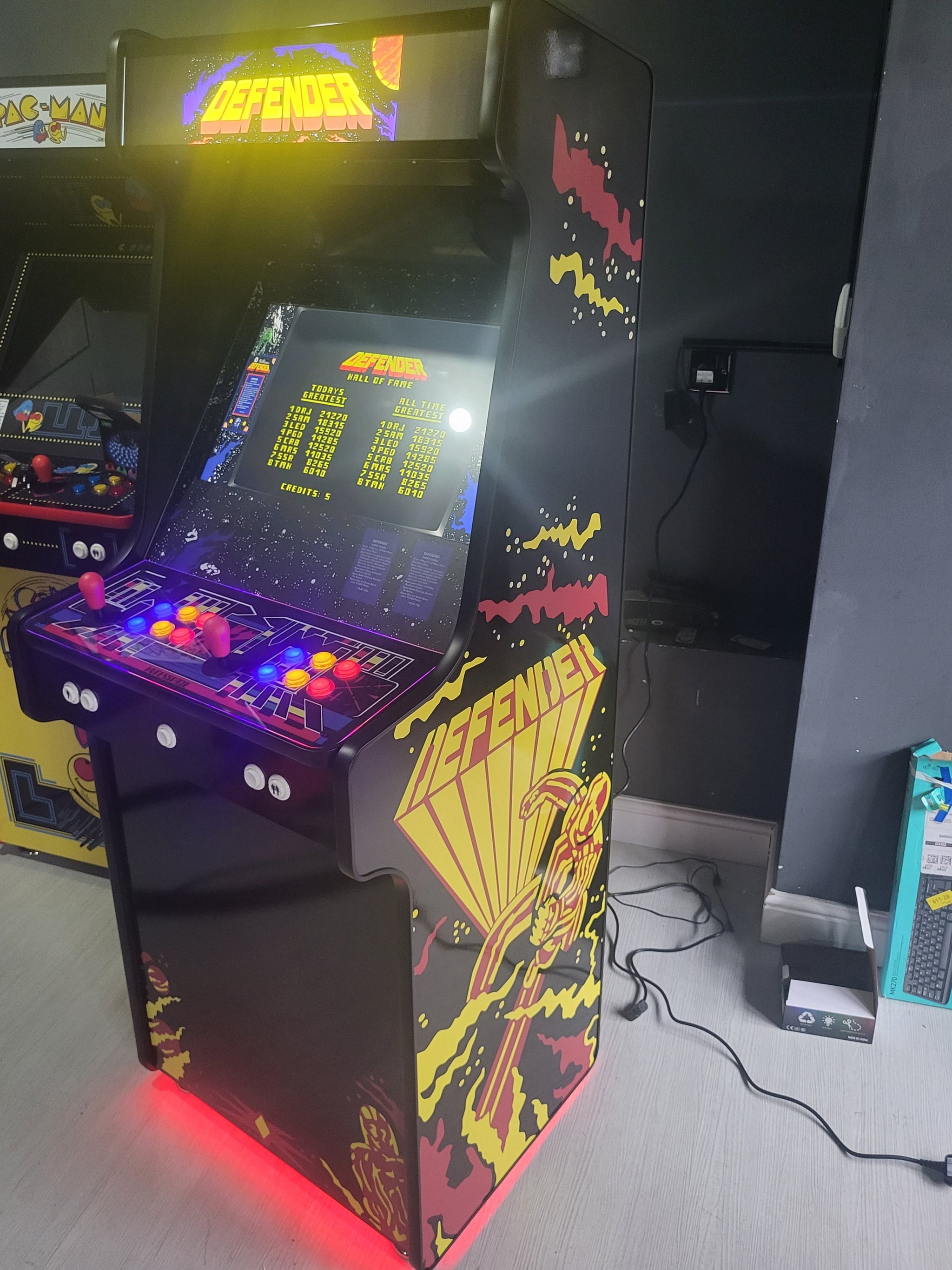 Defender Arcade Machine for sale - 15,000 games - Defender Arcade Game ...