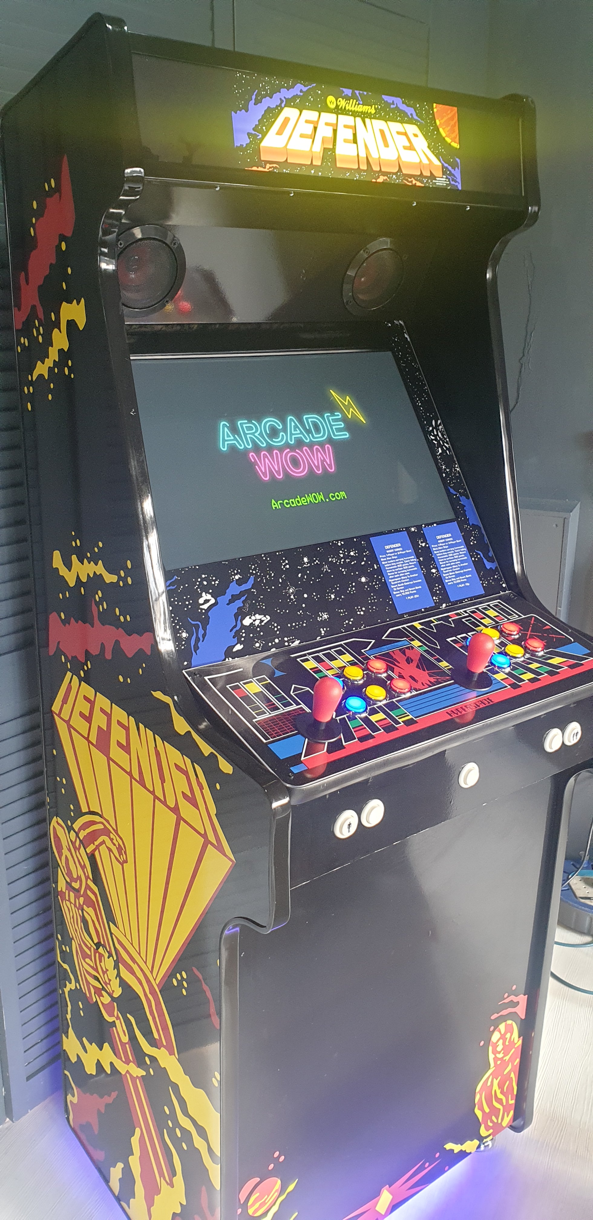 Defender Arcade Machine for sale - 15,000 games - Defender Arcade Game ...