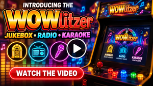 Home jukebox wurlitzer music system