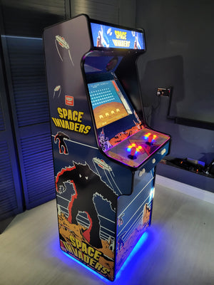Full size Space Invaders arcade machine