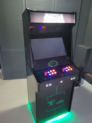 Battle zone video arcade game
