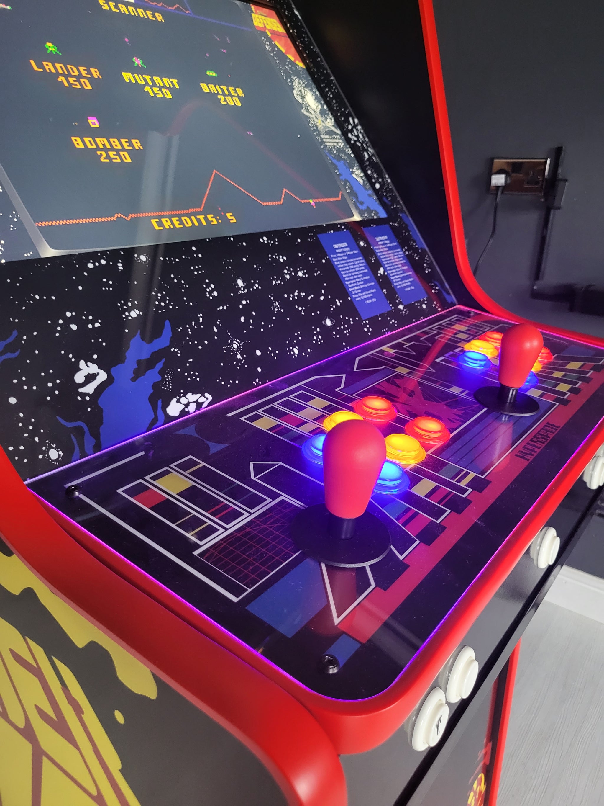 Defender Arcade Machine for sale - 15,000 games - Defender style ...