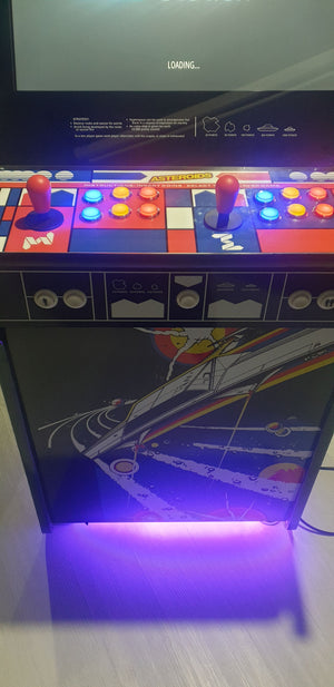 Asteroids retro arcade machine