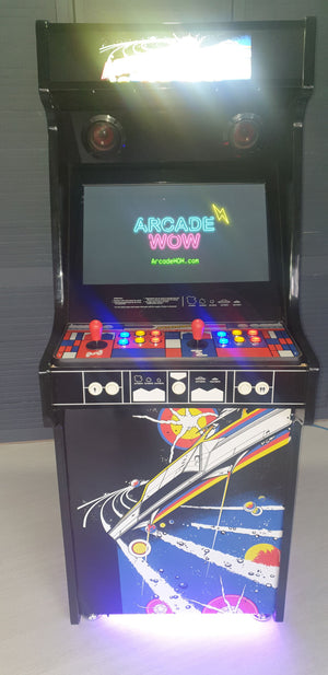 Asteroids classic arcade machine