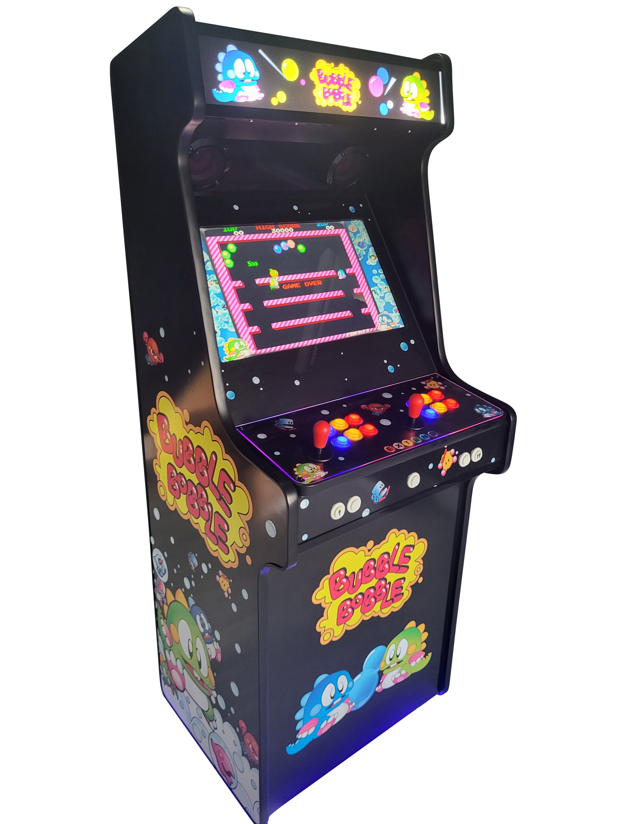 Bubble Bobble style arcade machine with 15,000 games.