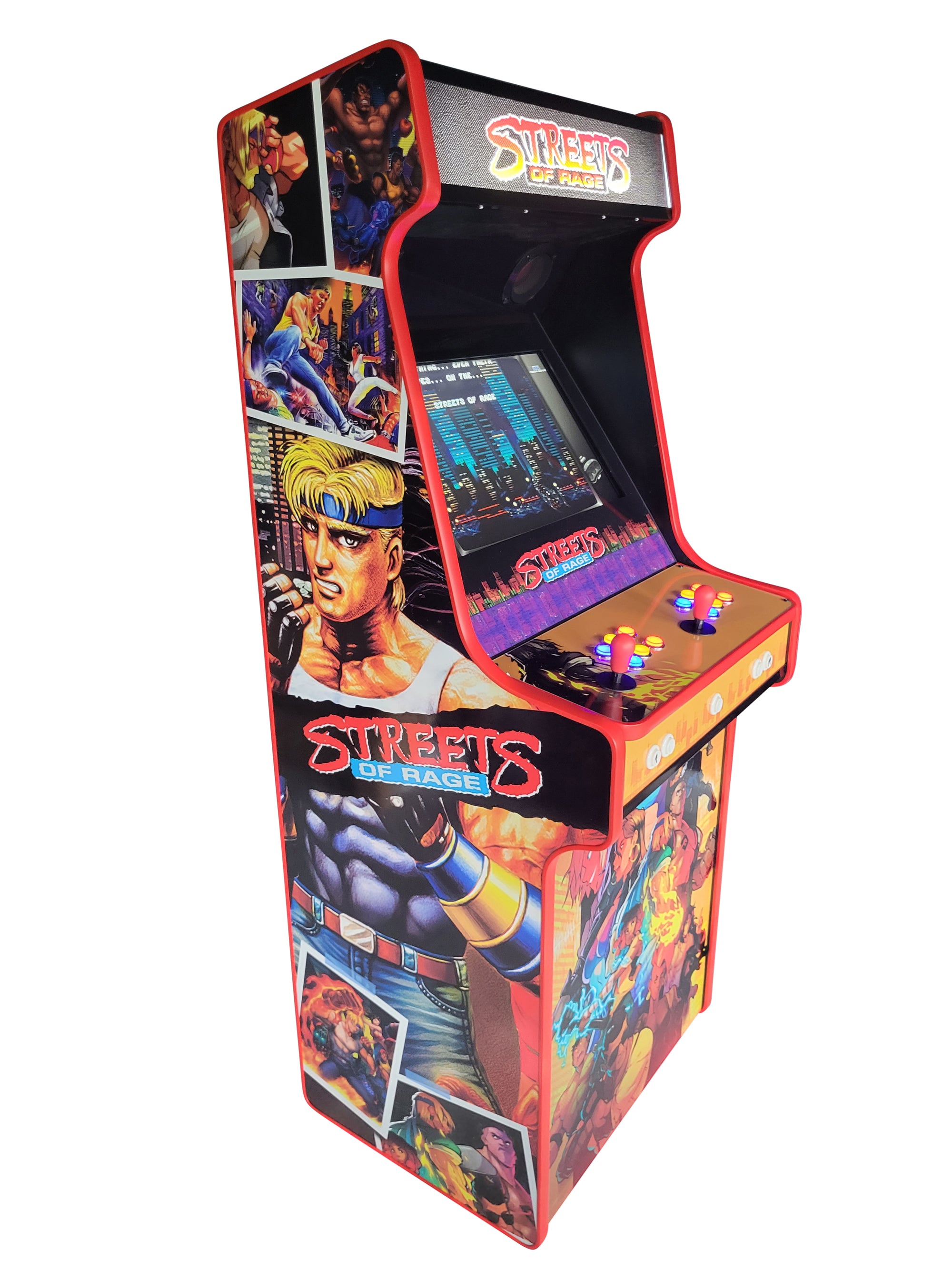 Streets of Rage style arcade machine with 15,000 games.